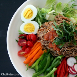 Korean Spicy Wheat Noodle