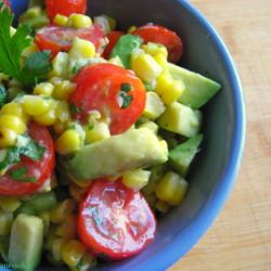 Grilled Corn salad