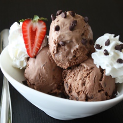 Double Chocolate Chip Ice Cream