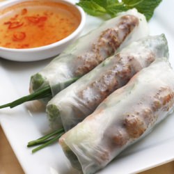 Spring Rolls with Nem Nuong