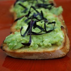 Fava Bruschetta