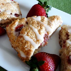 Strawberry Mascarpone Scones