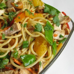 Asian Noodle Salad with Chicken