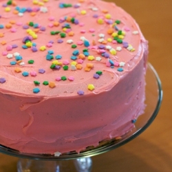 Hot Pink Cake