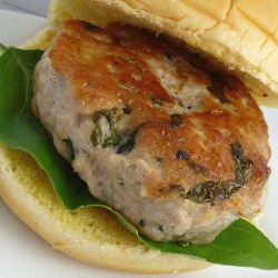 Basil and Garlic Burger