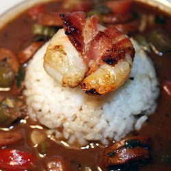 Gumbo with Andouille and Shrimp