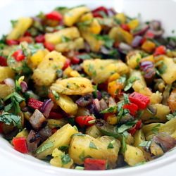 Grilled Pineapple Salsa