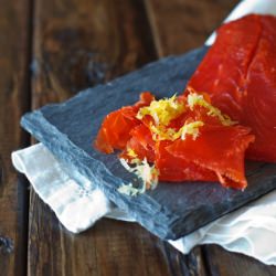 Citrus Cured Salmon