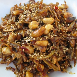 Spicy Peanut and Anchovies