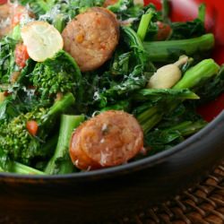 Broccoli Raabe with Sausage