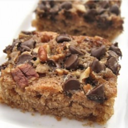 Banana-Chocolate Chip Squares