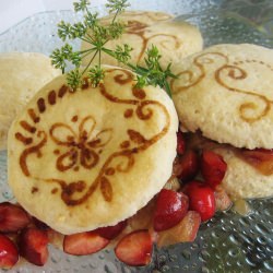 Painted Shortbread for Breakfast