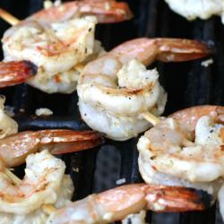 Skewered Shrimp