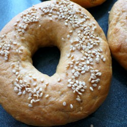 Whole Wheat Sesame Bagels