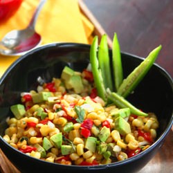 Avocado & Roasted Corn Salsa