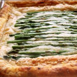 Asparagus & Gruyere Tart