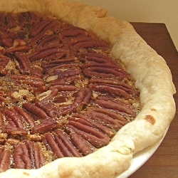 Chocolate Bourbon Pecan Pie