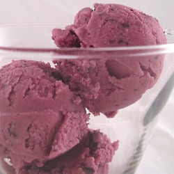 Blackberry Frozen Yogurt