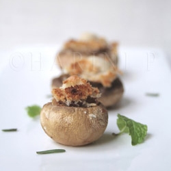 Stuffed Mushrooms / Bharwan Khumb