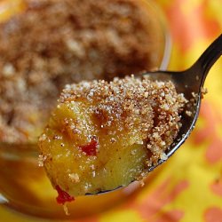 Hot and Sweet Mango Crumble