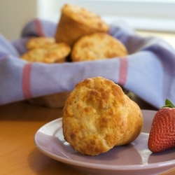 Strawberry Popovers