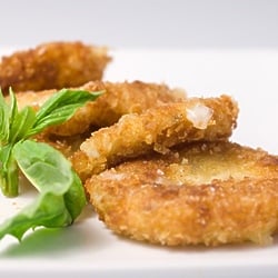 Crispy Marinated Mozzarella