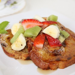 French Toast with Maple Syrup