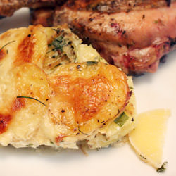 Fennel & Parmesan Scalloped Potato