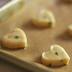 Lemon-Thyme Shortbread Hearts