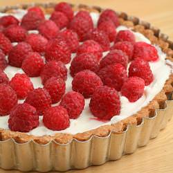 Raspberry Lemon Cream Tart