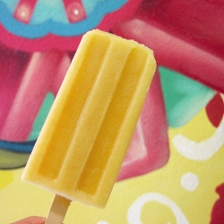 Peach Ginger Popsicle