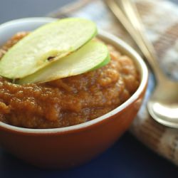 Homemade Pumpkin Apple Sauce