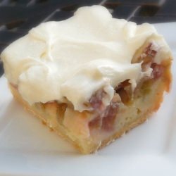 Rhubarb Custard Bars