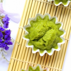 Matcha Steamed Cake