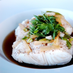 Steamed Halibut