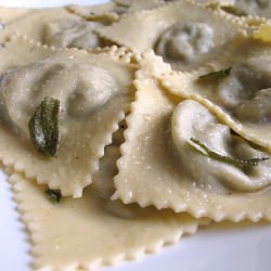 Beet Green Ravioli