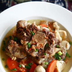 Indonesian Ox Tail Soup