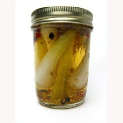 Pickled Spring Onions