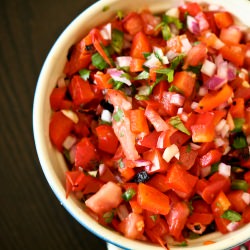 Grilled Red Pepper Salsa