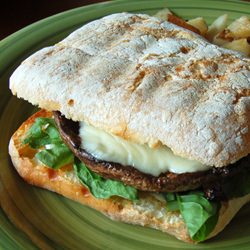 Portobello Mushroom Burger