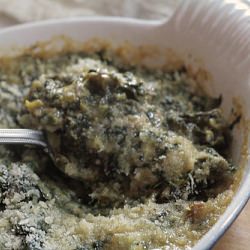 Creamed Spinach with Jalapenos