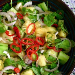 Thai Pineapple & Cucumber Salad