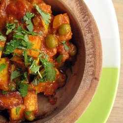 Muttar Paneer (Vegetarian Curry)