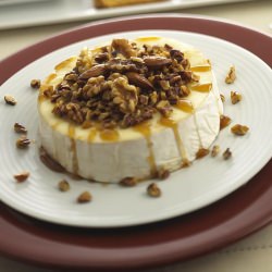 Baked Baby Brie with Nuts