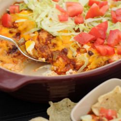 Southwestern Black Bean & Corn dip