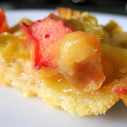 Rhubarb Squares