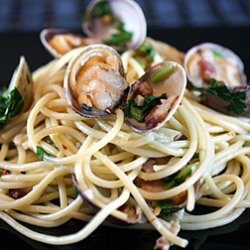 Drunken Clam Linguini