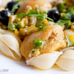 Chicken with Sherry and Olives