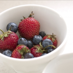 Berries with Cinnamon Whipped Cream