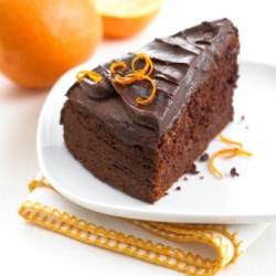 Chocolate Orange Truffle Cake